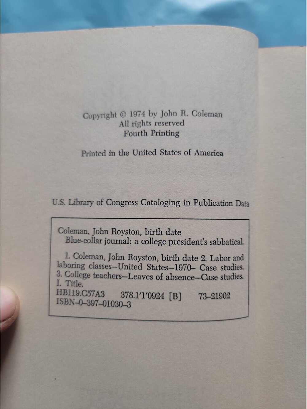 Blue Colar Journal,John R Coleman Original, - Picture 10 of 10